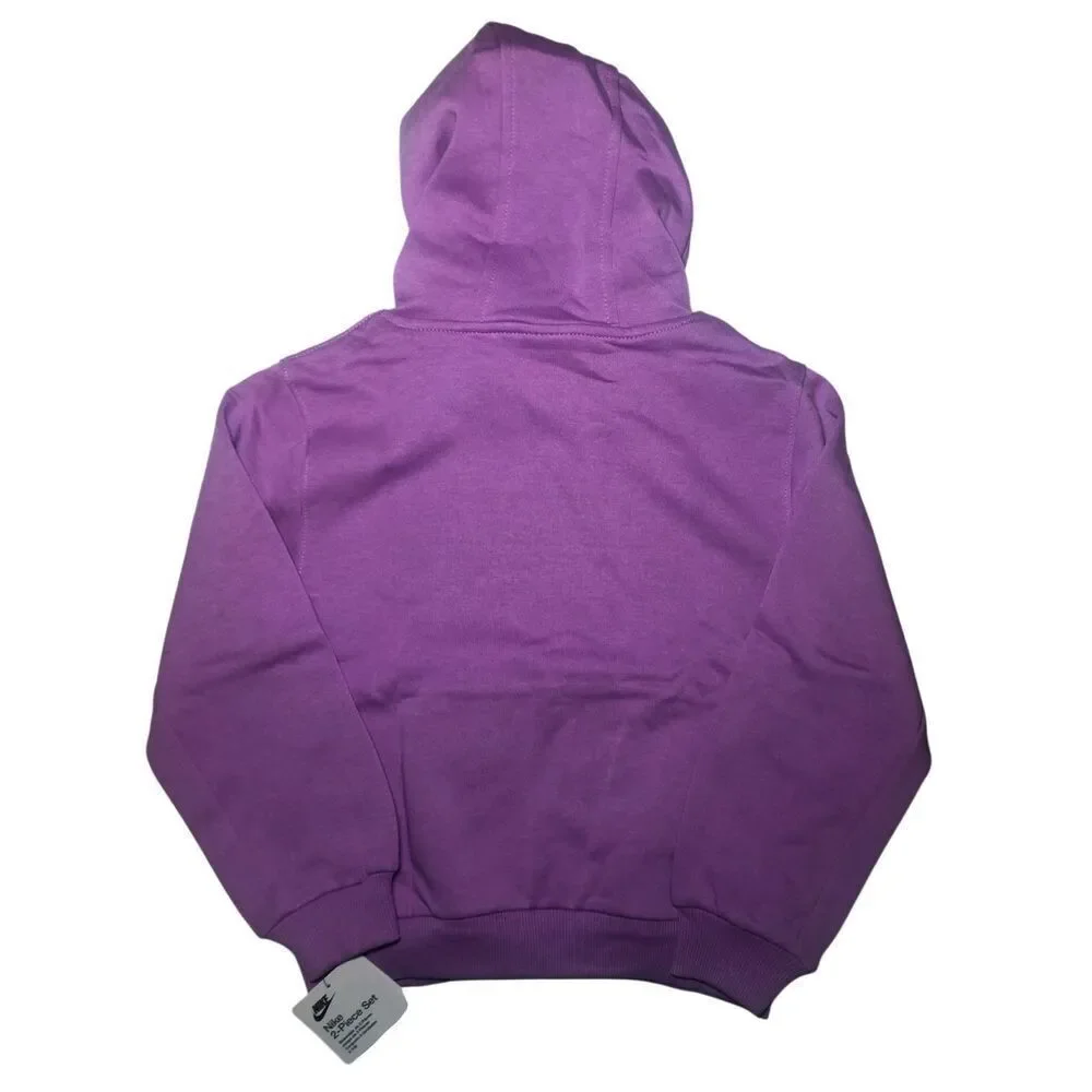 Nike Kids 2-Piece Sweatsuit Size 7 Rush Fuchsia